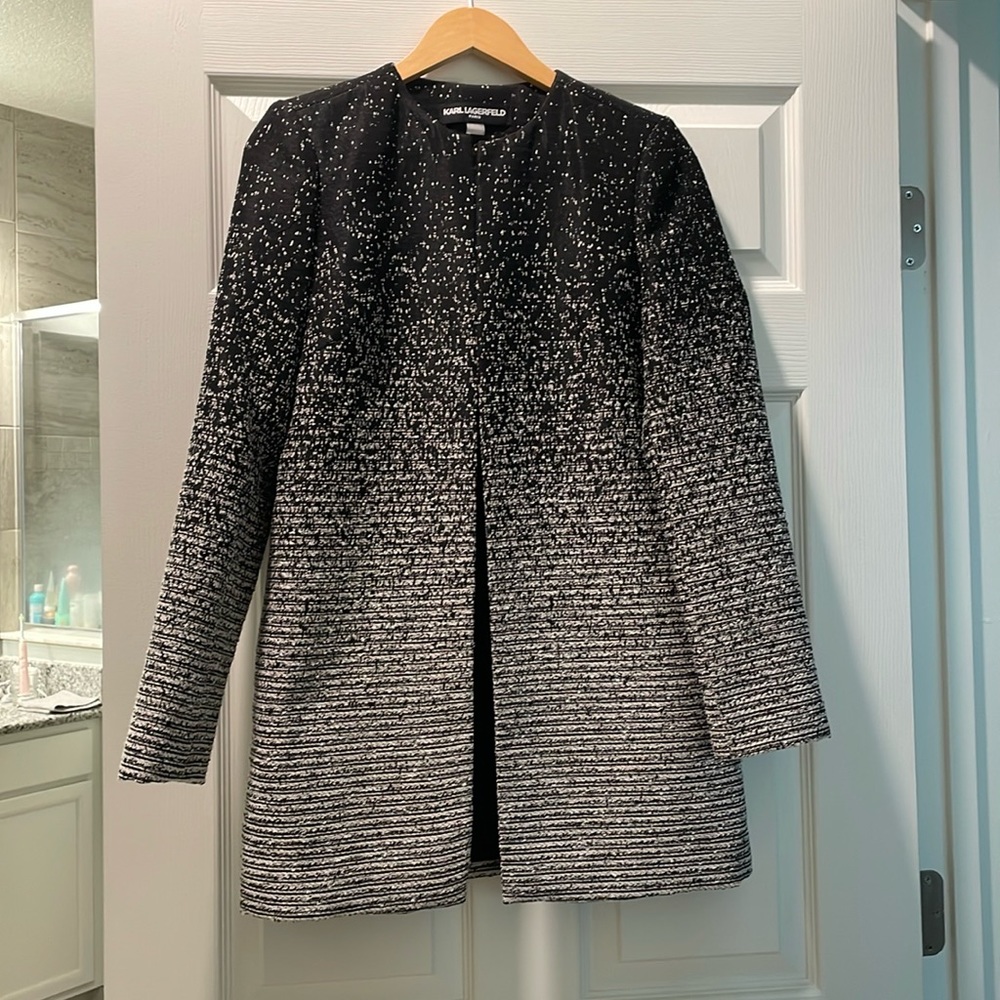 Karl Lagerfeld Midi Jacket Coat
